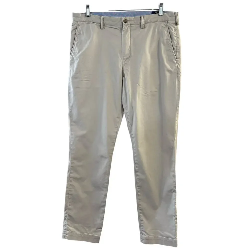 Polo Ralph Lauren The Polo Chino Stretch Twill Straight Fit Men’s Pant 36/34